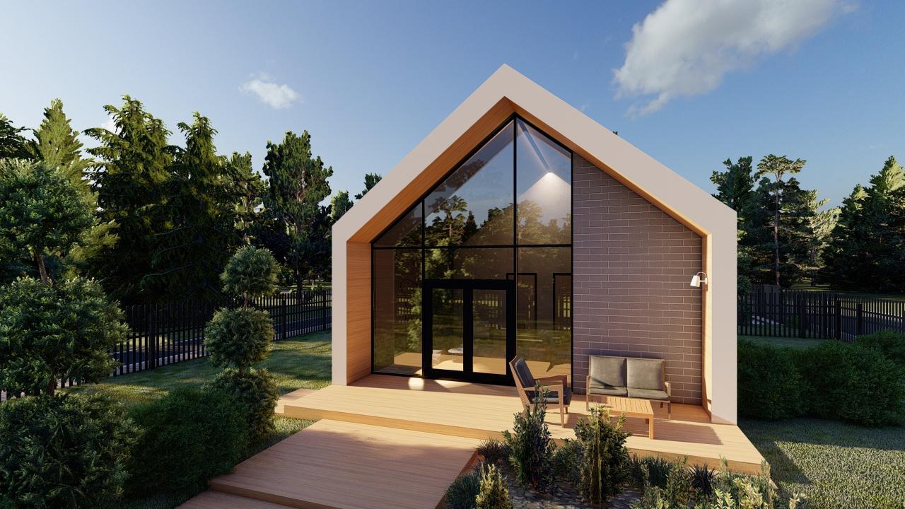 Проєкт блоковоного житлового будинку